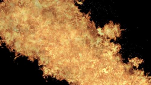 Videohive - Cinematic fire explosion - 42012336
