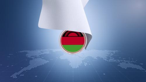 Videohive - Cloth Malawi Flag Reveal - 42018663
