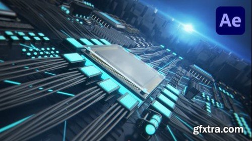 Videohive CPU 3D Technology Logo Intro 42076403