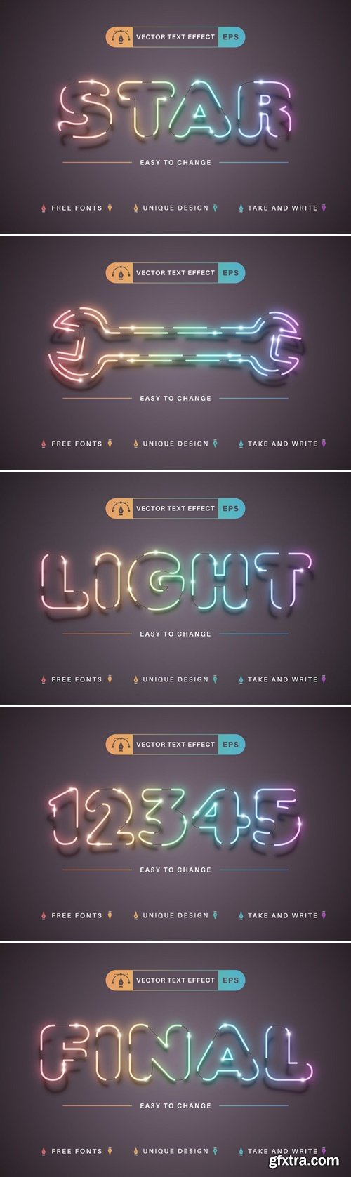 Unicorn Light - Editable Text Effect, Font Style 67YK6UP