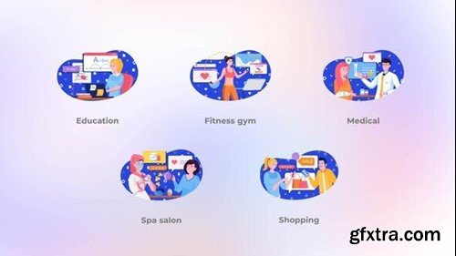 Videohive Rest and health - Blue concepts 42098774
