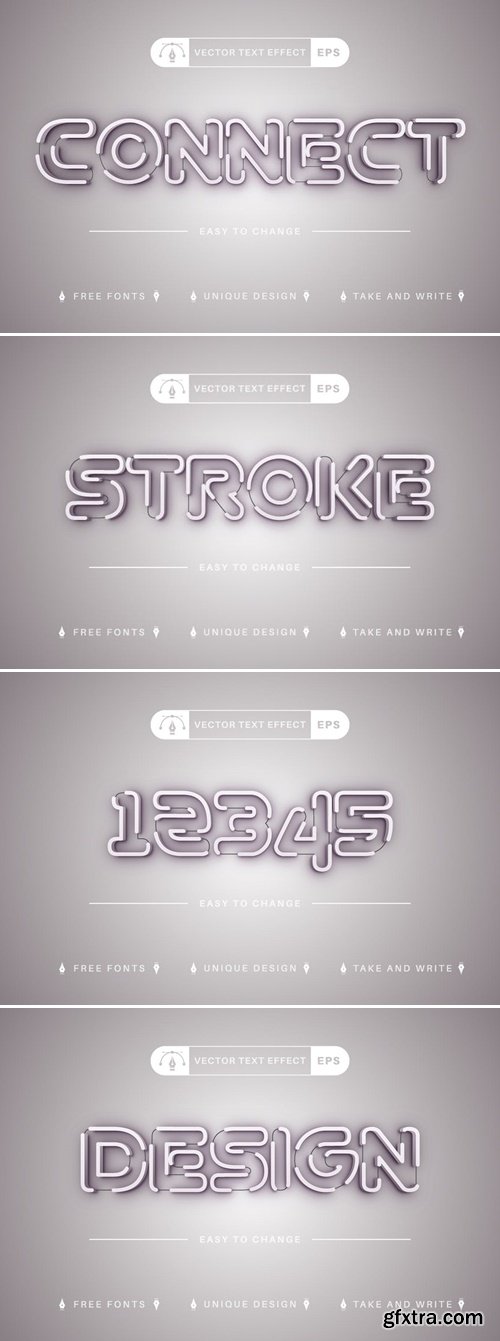 Cable in Stone - Editable Text Effect, Font Style 2VGDB5V