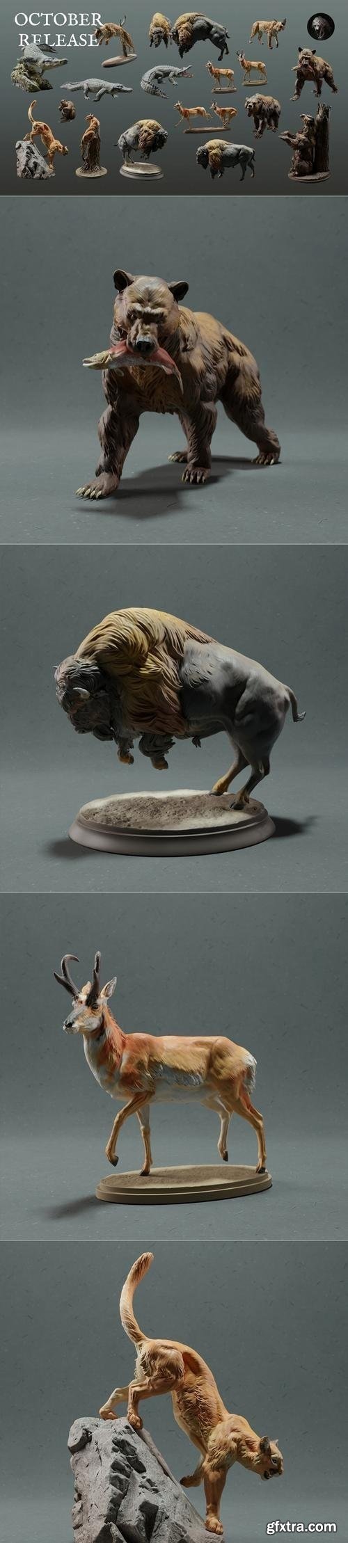 Animal Den Miniature October 2022 – 3D Print