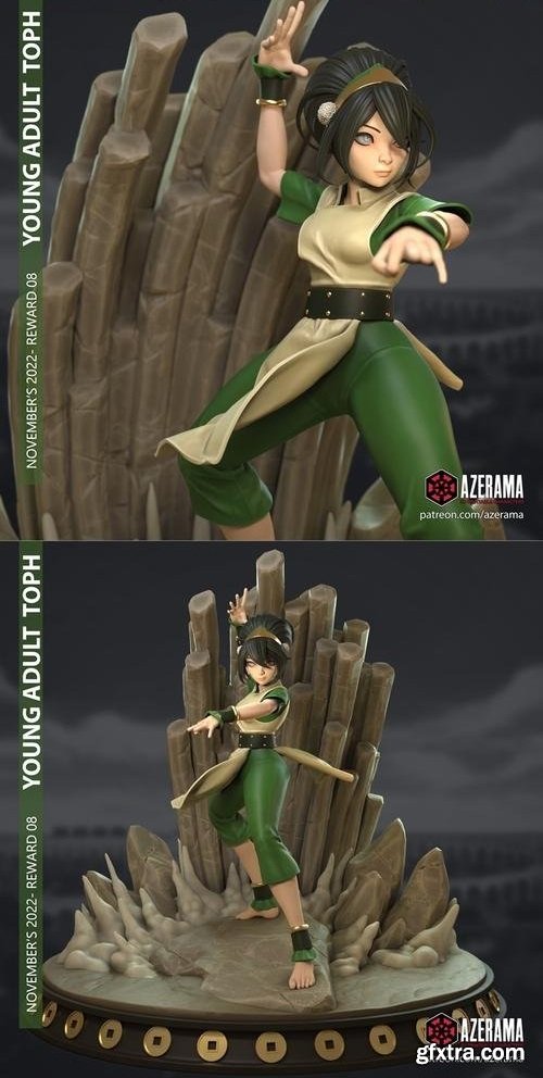 Young Adult Toph – 3D Print