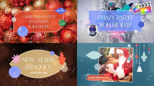 Videohive - Christmas Event Invitation Slideshow | FCPX - 42121956