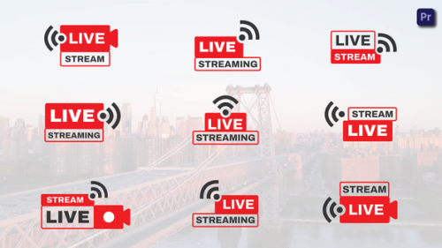 Videohive - Live Streaming Titles Premiere Pro - 42156237