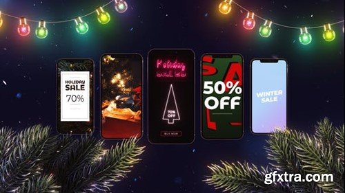 Videohive Christmas Sale Stories 42114525