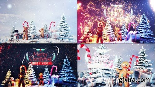 Videohive Gingerbread Greeting Card 42163674