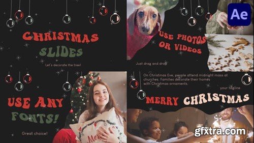 Videohive Christmas Greeting Scenes for After Effects 42153461