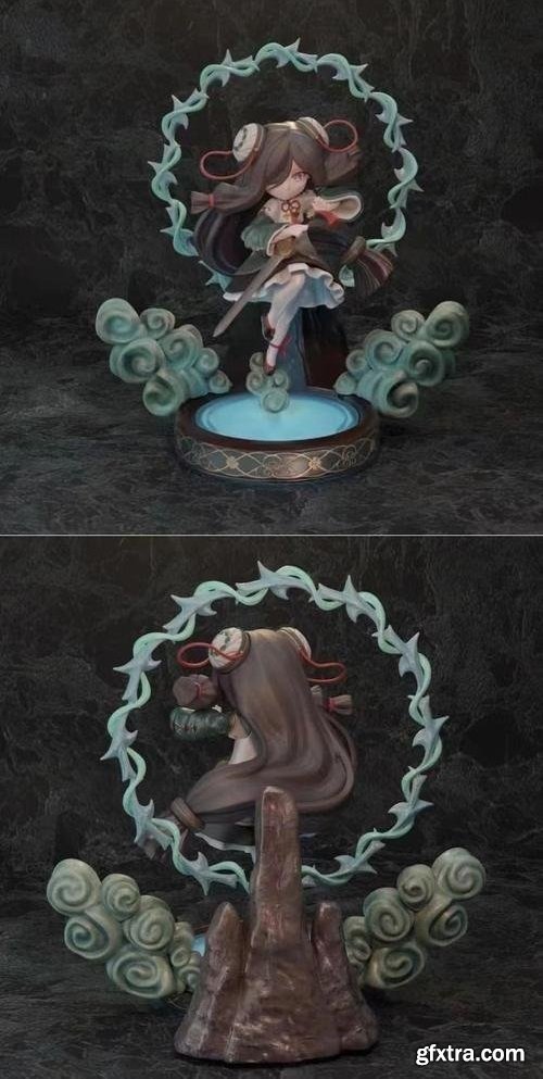 Genshin Impact - Goddess – 3D Print