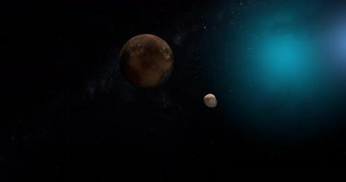 Videohive - Moon and Huya Planet - 42155952