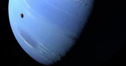 Videohive - Varuna Orbiting near of Neptune - 42155953