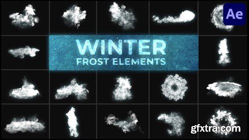 Videohive Winter Frost Elements for After Effects 42180452