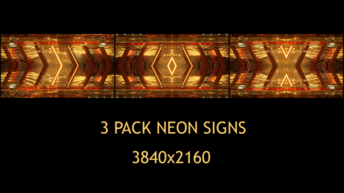 Videohive - Vj Neon Signs - 42152467