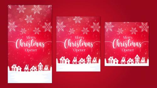 Videohive - Christmas Intro Stories - 42187552