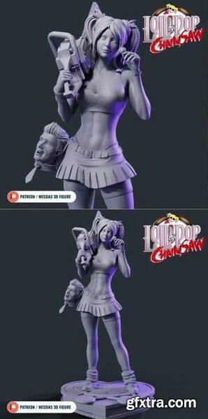Lollipop Chainsaw – 3D Print