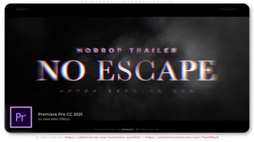 Videohive - No Escape - Horror Trailer - 42249300
