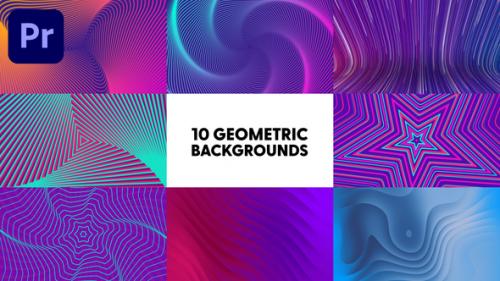 Videohive - Geometric Backgrounds - 42255948