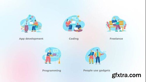 Videohive Programming - Blue concepts 42182486