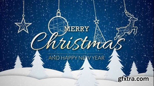 Videohive Merry Christmas Intro 42231374