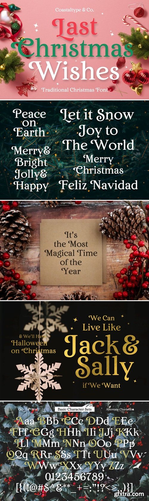 Last Christmas Wishes Font