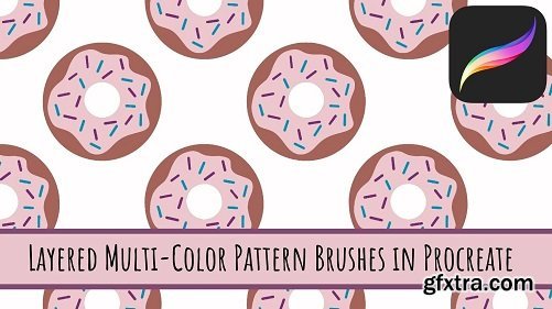  Multi-colour Layered Pattern Brushes in Procreate - A Procreate for Lunch™ Class