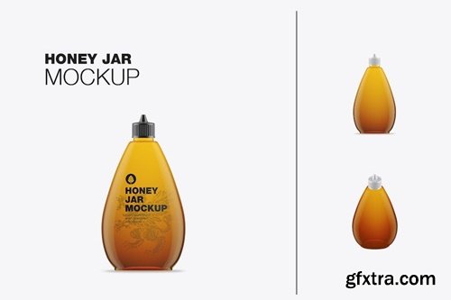 Honey Bottle Mockup VHFAY5T