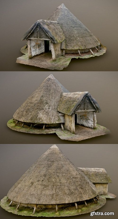 Iron Age Roundhouse | Reconstruction 3D Model