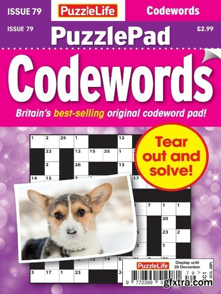 PuzzleLife PuzzlePad Codewords – 01 December 2022
