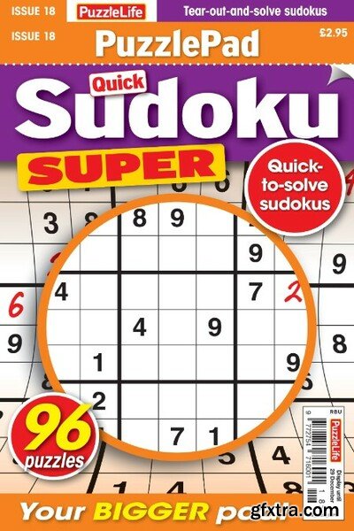 PuzzleLife PuzzlePad Sudoku Super – 01 December 2022