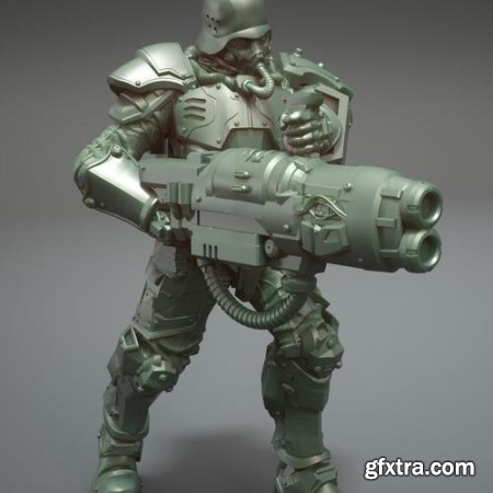 Wolf Pack Heavy Weapons Unit – 3D Print