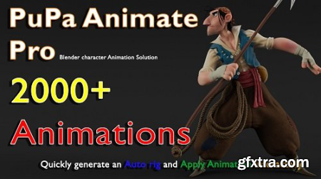Blender Market - Pupa Animate Pro v1.3