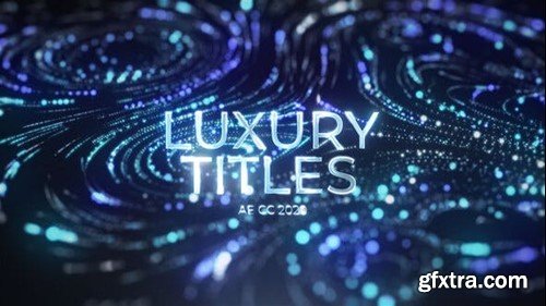 Videohive Luxury Wave Titles 42354305