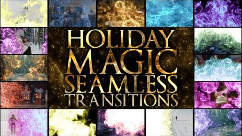 MotionArray - Holiday Magic Seamless Transitions - 1324327