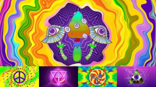 MotionArray - Psychedelic Audio Visualizers - 1328059