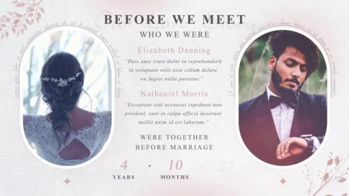 MotionArray - Wedding Story Slideshow - 1302761