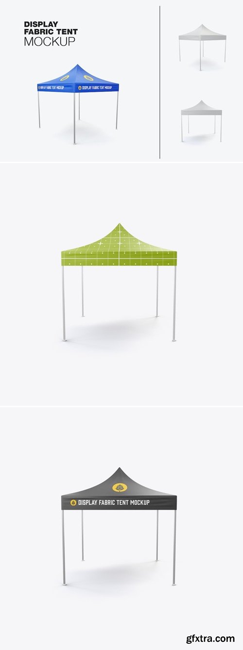 Fabric Display Tent Mockup VA5XPYC