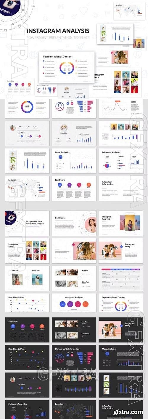 Instagram Analytics PowerPoint Presentation BLJFL3A