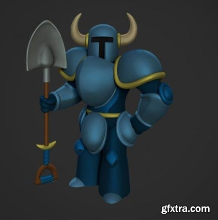 Shovel Knight – 3D Print