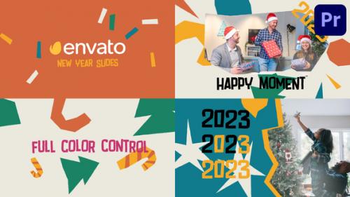 Videohive - New Year Typography Slides for Premiere Pro - 42344023