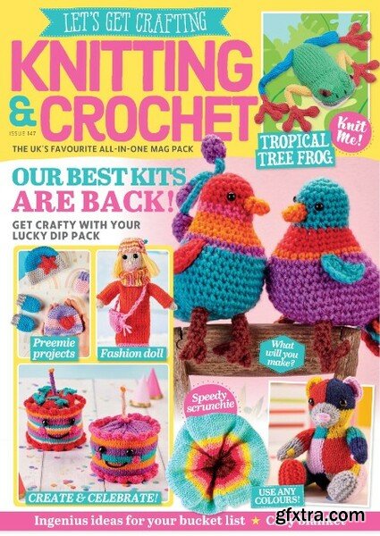 Let\'s Get Crafting Knitting & Crochet - No.147 - December 2022