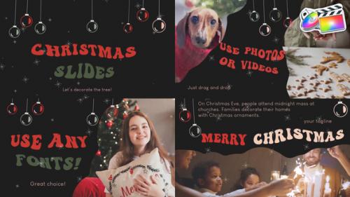 Videohive - Christmas Greeting Scenes for FCPX - 42343466