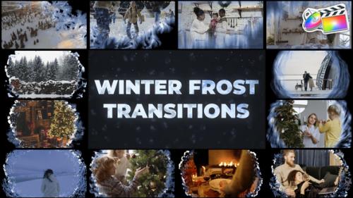 Videohive - Winter Frost Transitions for FCPX - 42343799