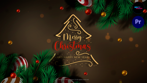 Videohive - Merry Christmas Title | MOGRT - 42349932