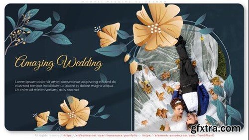 Videohive Hawaii Wedding Slideshow 42435167