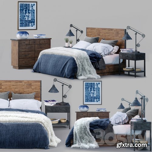 Big Daddy\'s Antiques Bed Set