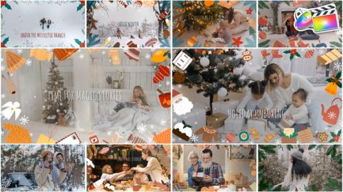 Videohive - Christmas Frames | FCPX - 42354739
