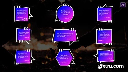 Videohive Colorful Quotes Titles After Effects 42462141