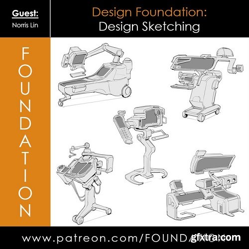 Foundation Patreon - Design Foundation: Design Sketching - with Norris Lin