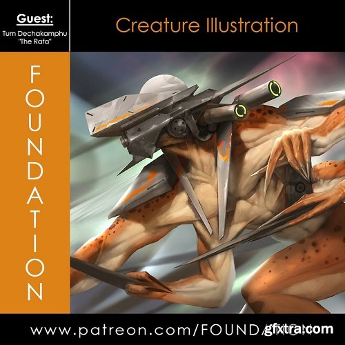 Foundation Patreon - Creature Illustration with Tum Dechakamphu